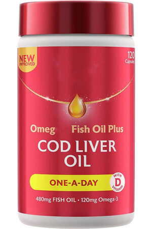 Seven Seas Omega 3 Oil + Cod Liver Oil