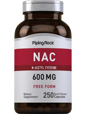 Piping Rock Nac N Acetyl Cysteine 600mg